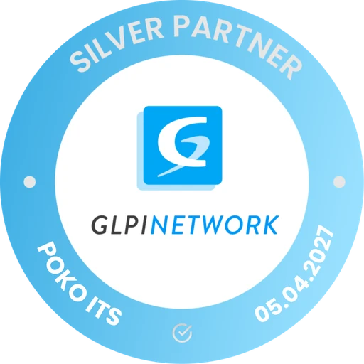 POKO ITS GLPI Network Silver partner značka
